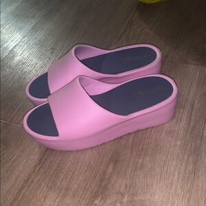 Pink Slide Sandals